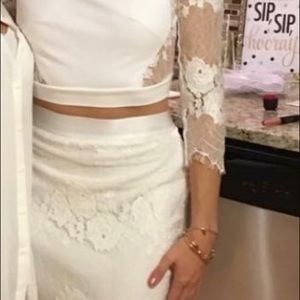 Two piece Bebe outfit